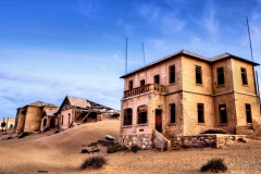 Kolmanskop Gost Town at Luderitz Namibia